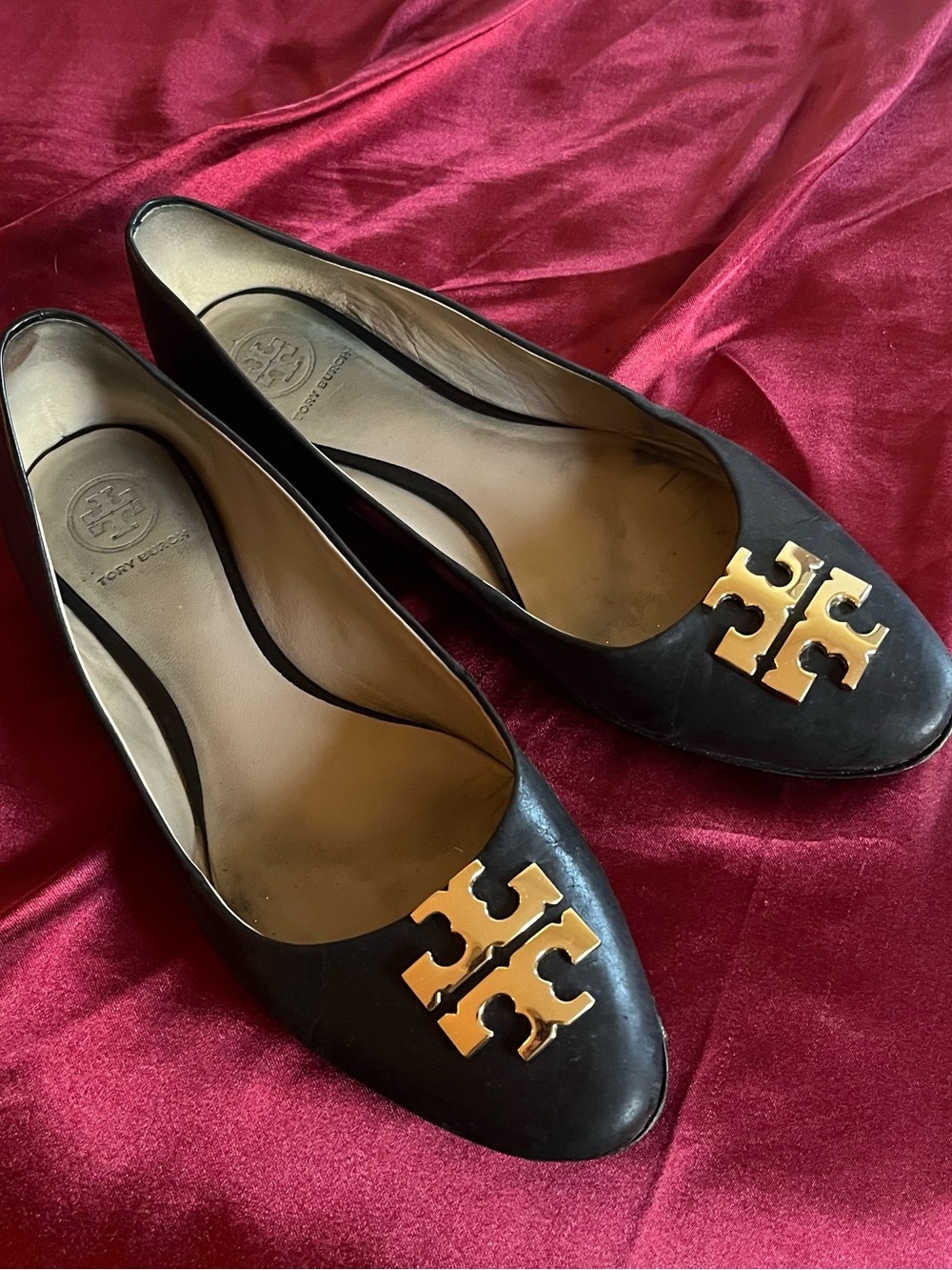 Tory Burch Leather Flats